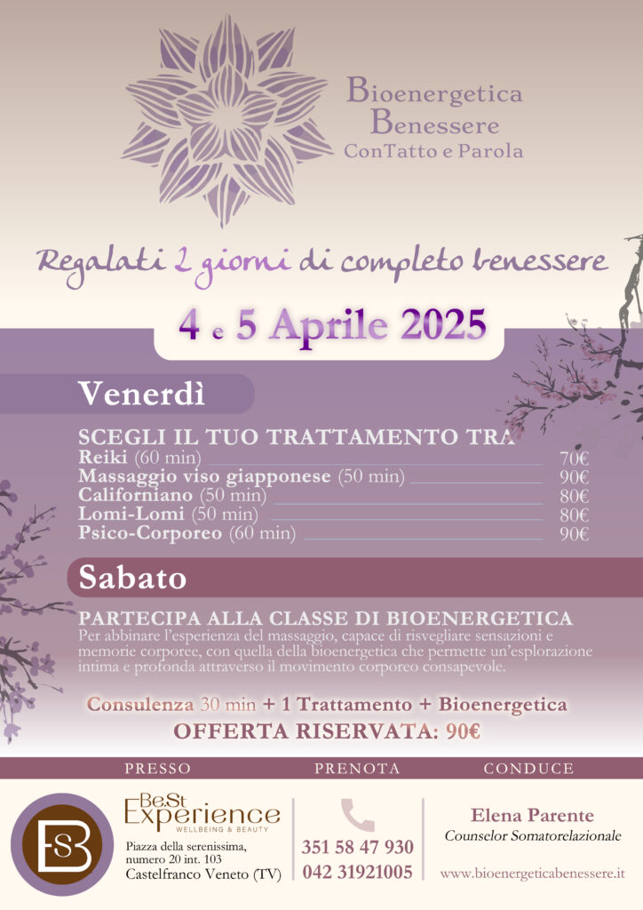 Tour Benessere